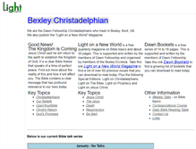 Tablet Screenshot of bexleychristadelphian.org